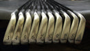 Set of 10x XXIO Tour Special Irons 3-SW+AW Stiff Graphite Shafts Dunlop Grips*