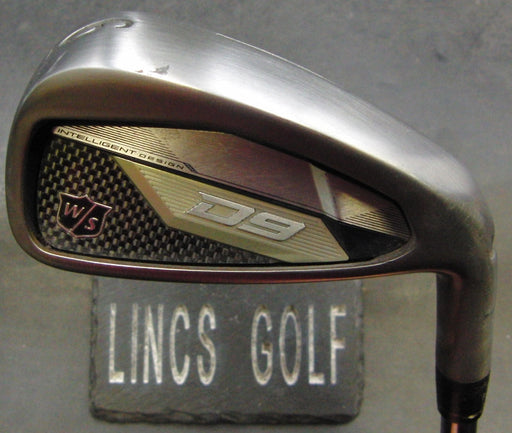 Wilson Staff D9 6 Iron Stiff Steel Shaft Golf Pride Grip