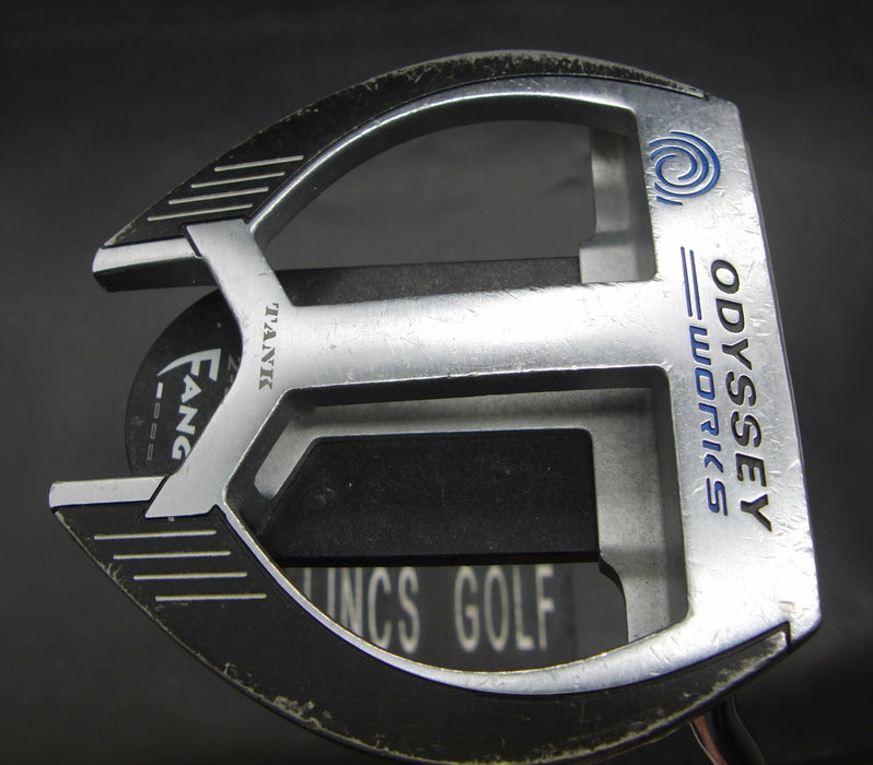 Odyssey Works 2-Ball Fang Tank Putter 86cm Length Steel Shaft PSYKO Grip*