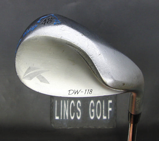 Kasco DW-118 48° Pitching Wedge Stiff Steel Shaft Black Grip