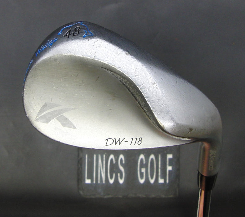 Kasco DW-118 48° Pitching Wedge Stiff Steel Shaft Black Grip