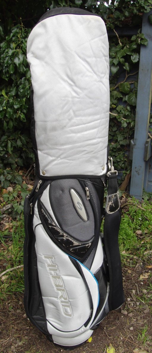 6 Division Hi-Brid Golf Cart Carry Trolley Golf Clubs Bag*