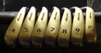 Set of 7 x Mizuno Notus Synchro Turn Irons 4-PW Regular Steel Shafts