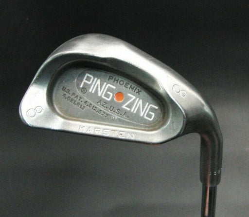 Ping Zing Orange Dot Karsten 8 Iron Regular Steel Shaft GolfPride Grip
