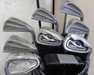 Set Of Silvar 3-PW Irons + 3 + 5 Callaway Woods +Inpresx Driver + Steel Putter