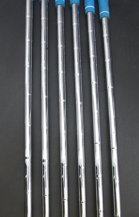 Set of 6x Callaway Razr X Tour 5-PW Irons Regular Steel Shafts Elite Grips*