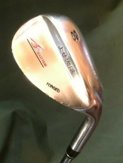Japanese Skitter Forged 60 Degree Lob Wedge Stiff Steel Shaft Muziik Grip