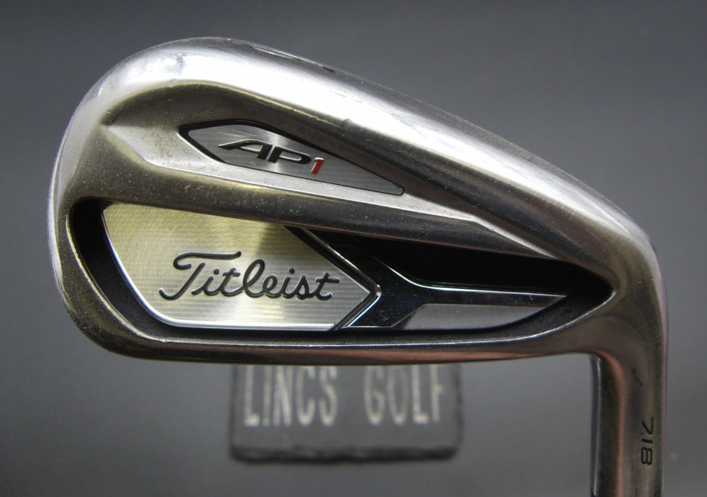 Titleist AP1 718 6 Iron Regular Steel Shaft Golf Pride Grip