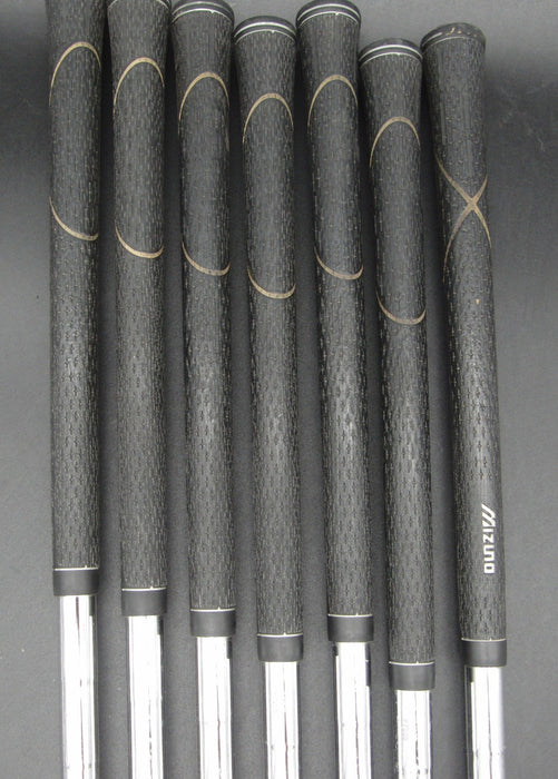 Set of 7x Mizuno JPX AD Irons 5-PW+FW Stiff Steel Shafts Mizuno Grips*
