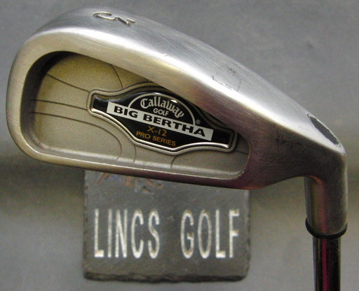 Callaway Golf Big Bertha X12 Pro Series 3 Iron Stiff Steel Shaft Callaway Grip