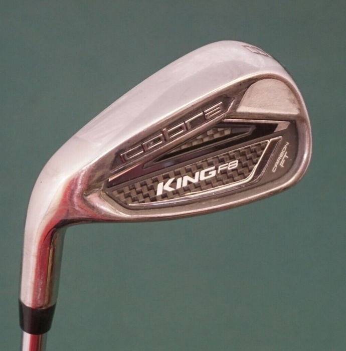 Left Handed Cobra King F8 Carbon FT 8 Iron Regular Steel Shaft Cobra Grip