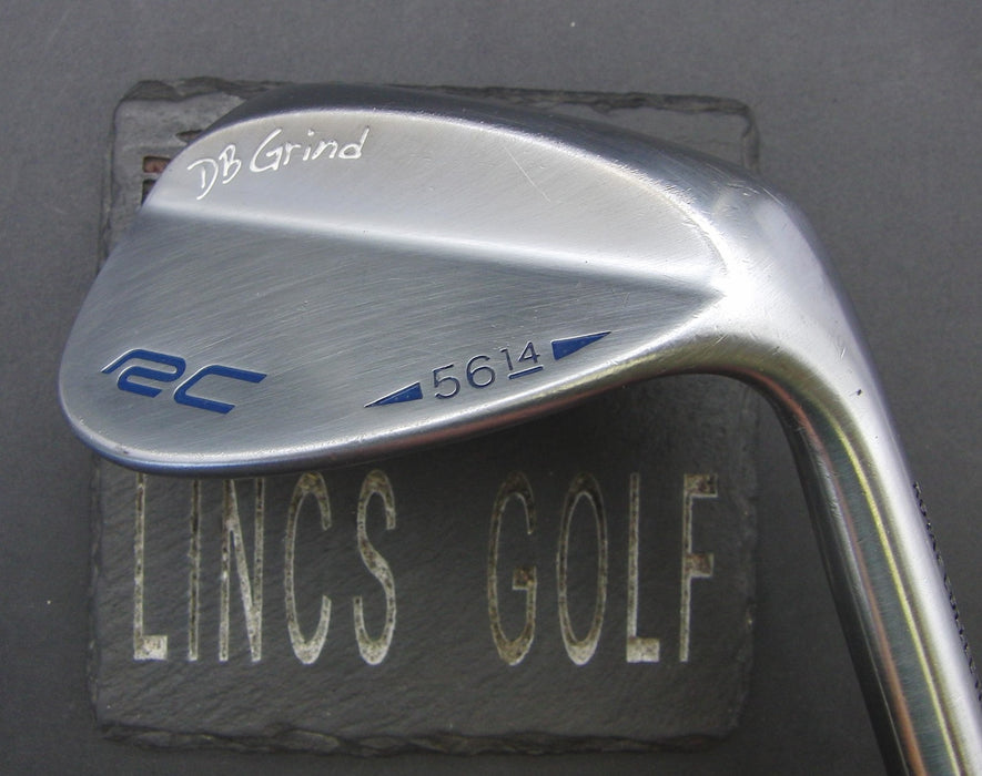 Royal Collection DB Grind 56° Sand Wedge Stiff Steel Shaft RC Grip