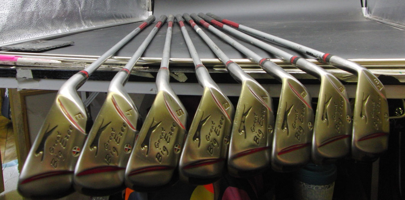 Set of 8x Slazenger Great Big Ezee 3-PW Irons Regular Graphite Shafts