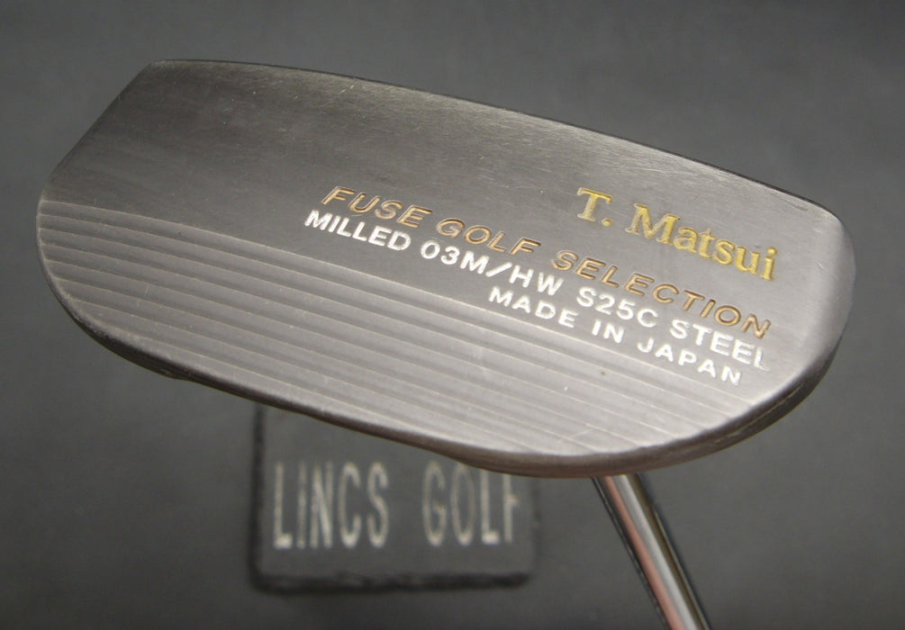 T. Matsui Fuse Golf Selection 03M/HW Milled Putter 84cm Steel Shaft PSYKO Grip