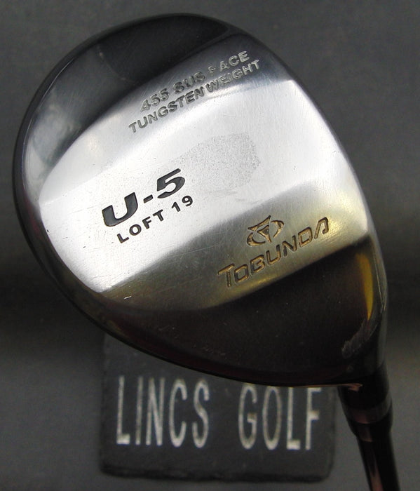 Tobunda 455 SUS 19° 5 Hybrid Regular Graphite Shaft Golf Pride Grip
