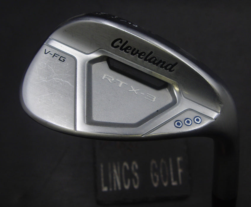 Cleveland RTX 3 V-FG 56° Sand Wedge Stiff Steel Shaft Golf Pride Grip