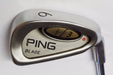 Ping i3 Blade Red Dot 6 Iron JZ Cushin R Flex Steel Shaft
