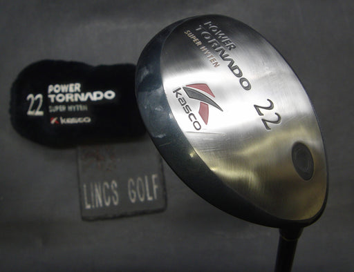 Kasco Power Torando 22° 4 Hybrid Stiff Graphite Shaft Kasco Grip + HC