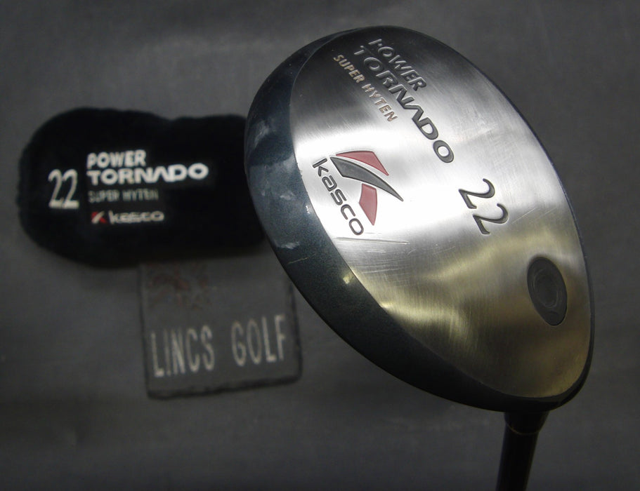 Kasco Power Torando 22° 4 Hybrid Stiff Graphite Shaft Kasco Grip + HC