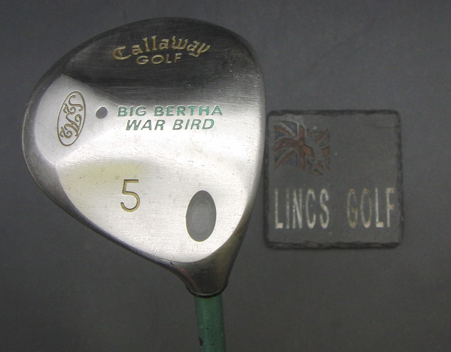 Ladies Callaway Big Bertha Warbird 5 Wood Ladies Graphite Shaft Royal Grip