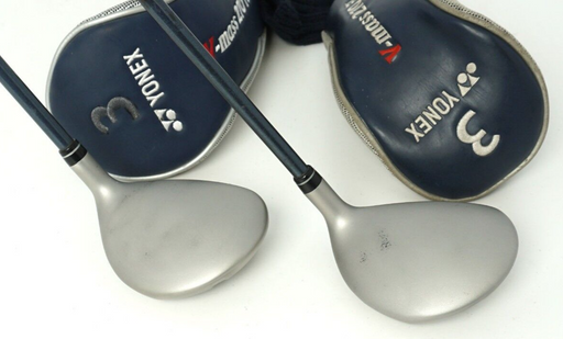 Ladies Refinished Set 2 x Yonex V Mass 270FL Woods 3 & 5 Ladies Graphite Shafts