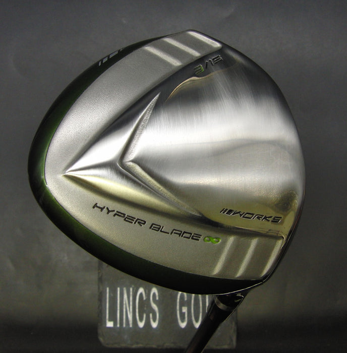 Works Hyper Blade 15° 3 Wood Stiff Graphite Shaft Works Grip