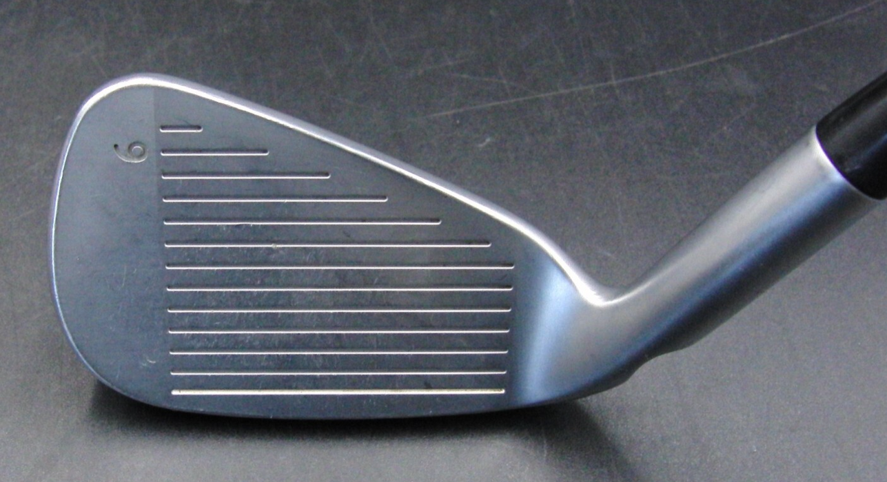 Ping i25 Blue Dot 6 Iron Stiff Steel Shaft Black and White Grip