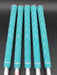 Set of 5x TaylorMade Aeroburner 6-PW Irons Stiff Steel Shafts Golf Pride Grips