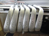 Set of 6x Mizuno MP-33 5-PW Irons Stiff Steel Shafts Golf Pride Grips
