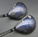 Set of 2 Wilson Pro Staff DC 3 + 5 Wood Regular Graphite Shafts Black Grips