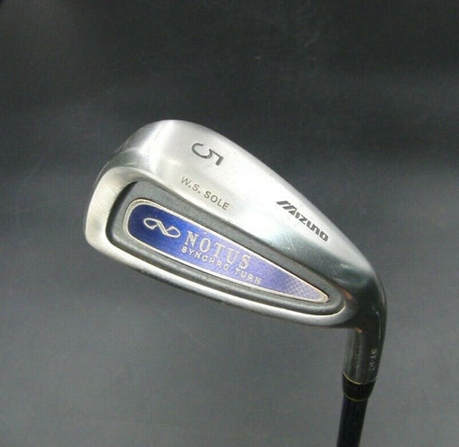 Mizuno ST-62 NOTUS SYNCHRO TURN  5 Iron Stiff Graphite Shaft Mizuno Golf Grip