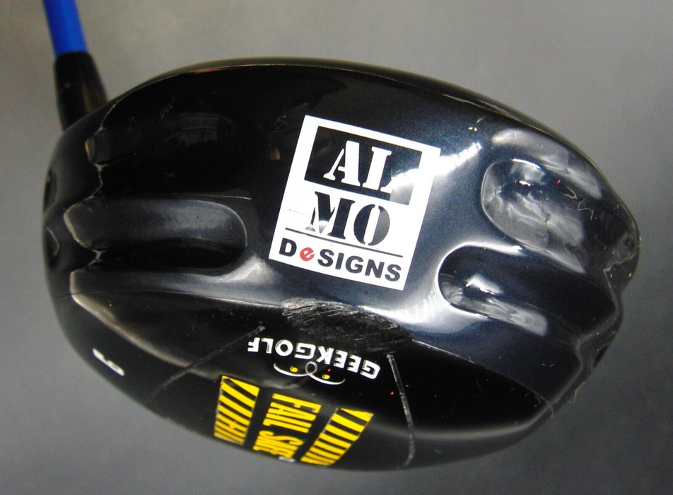 Geek Golf Fail Safe2 9° Driver Extra Stiff Graphite Shaft Lamkin Grip + Geek HC