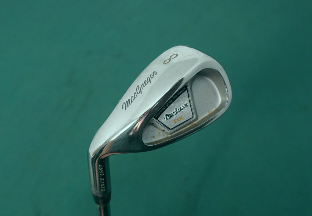Left-Handed MacGregor DX 8 Iron Stiff Steel Shaft MacGregor Grip