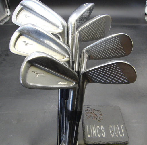 Set of 7 x Mizuno MP-18 GF Forged Irons 4-PW Regular Steel Shafts G/P Grips
