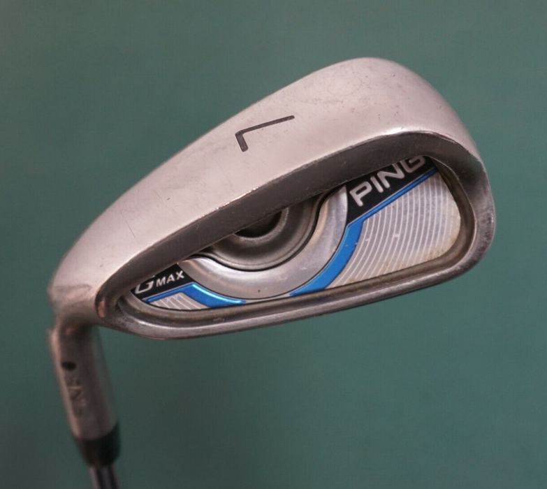 Left-Handed Ping G Max Black Dot 7 Iron Regular Steel Shaft Ping Grip