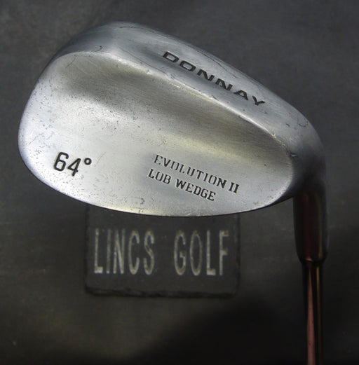 Donnay Evolution II 64º Lob Wedge Regular Steel Shaft Donnay Grip