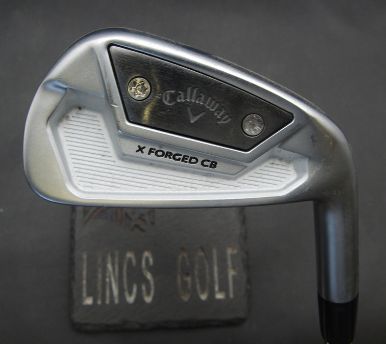 Callaway X Forged CB 5 Iron Stiff Steel Shaft PGM Grip