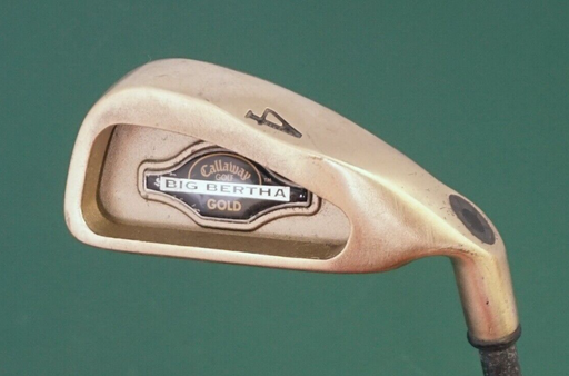 Callaway Big Bertha Gold 4 Iron Firm Graphite Shaft Callaway Grip