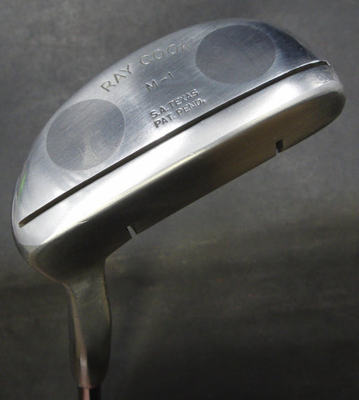 Ray Cook M-1 SA Texas Pat Pend Putter Steel Shaft 90.5cm Length Spida Grip