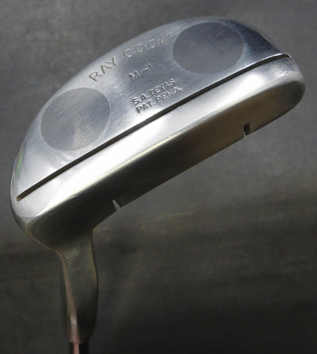 Ray Cook M-1 SA Texas Pat Pend Putter Steel Shaft 90.5cm Length Spida Grip