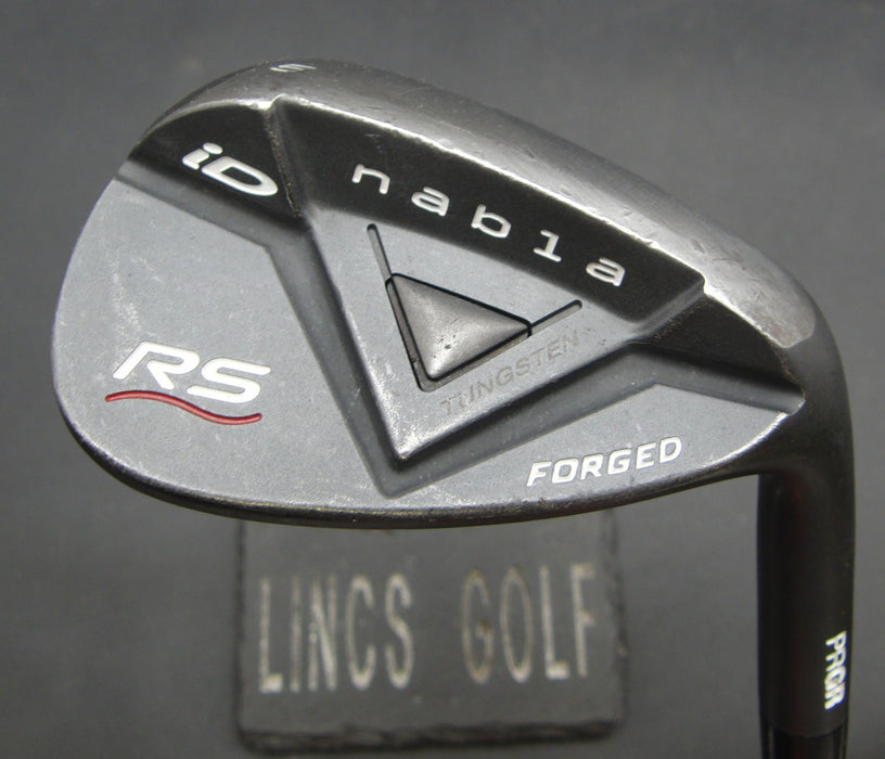 PRGR iD nabla RS Forged 56 Degree  Wedge Regular Steel Shaft PRGR Grip
