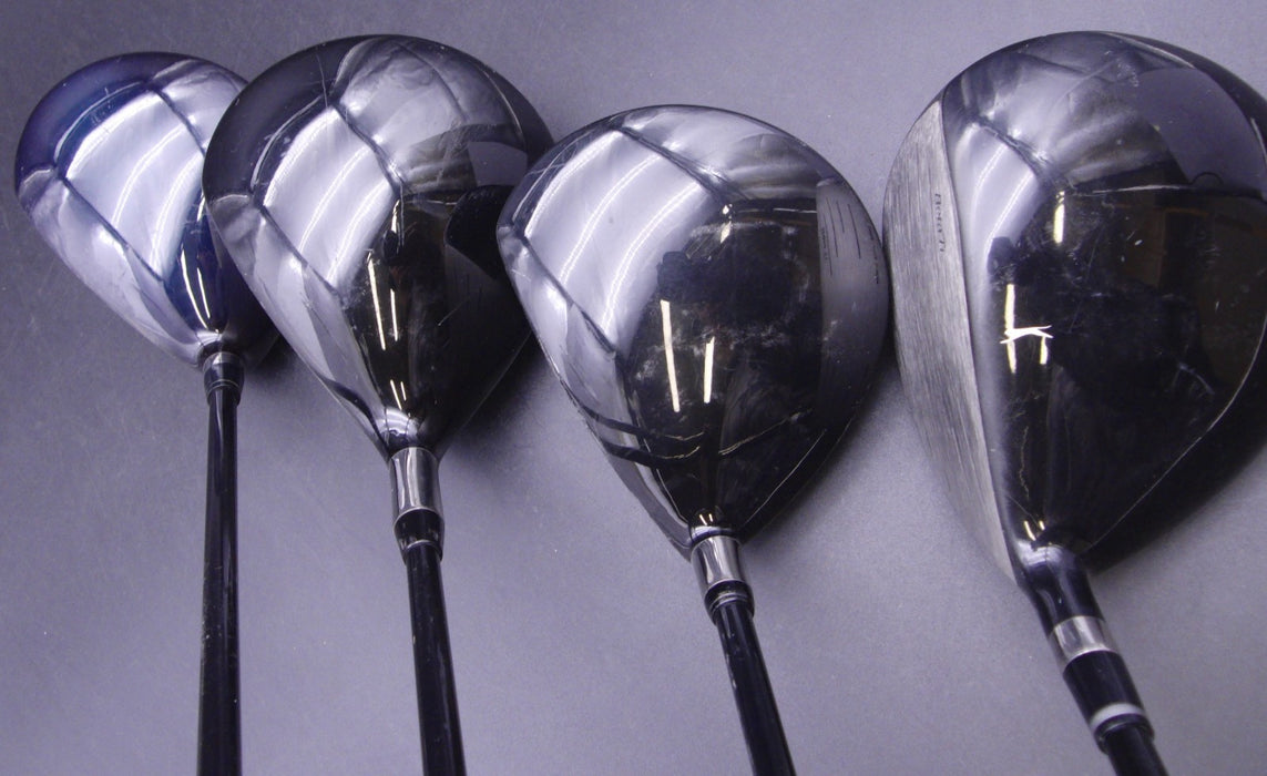Set of 4 Golf Drivers Bridgestone Macgregore PRGR Slazenger