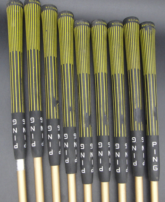 Set of 9x Callaway S2H2 Pat Pend Irons 3-SW Regular Graphite Shafts Ping Grips*