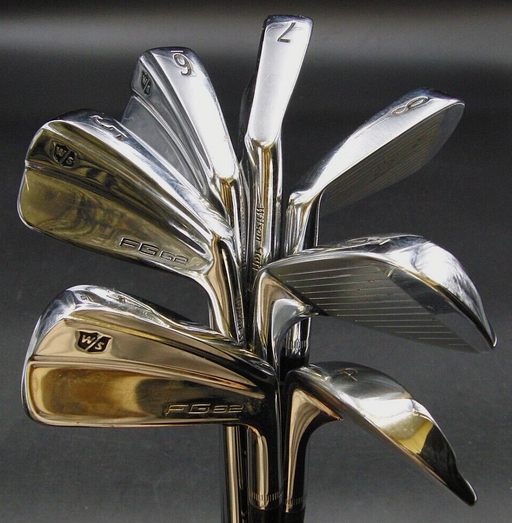 Set of 7 x Wilson Staff FG62 Irons 4-PW Regular Steel Shafts Golf Pride Grips