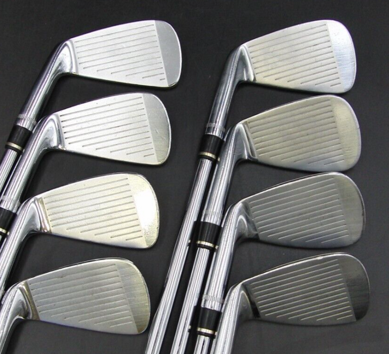 Set of 8x Wilson Staff Fg59 Forged Tour Blade Irons 3-PW Regular Steel Shafts