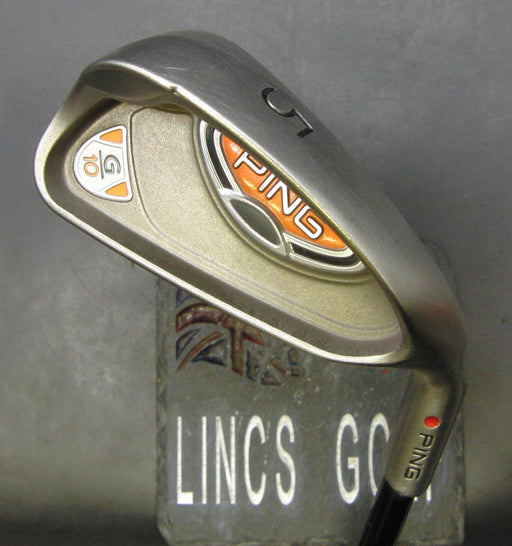 Ping G10 Red Dot 5 Iron Regular Graphite Shaft Ping Grip