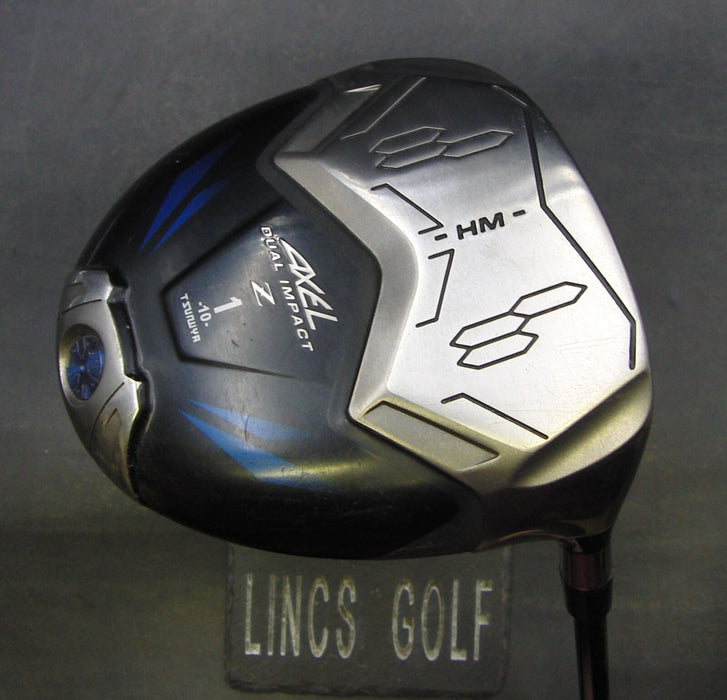 Tsuruya Axel Dual Impact HM 10° 1 Driver Regular Graphite Shaft Majek Grip
