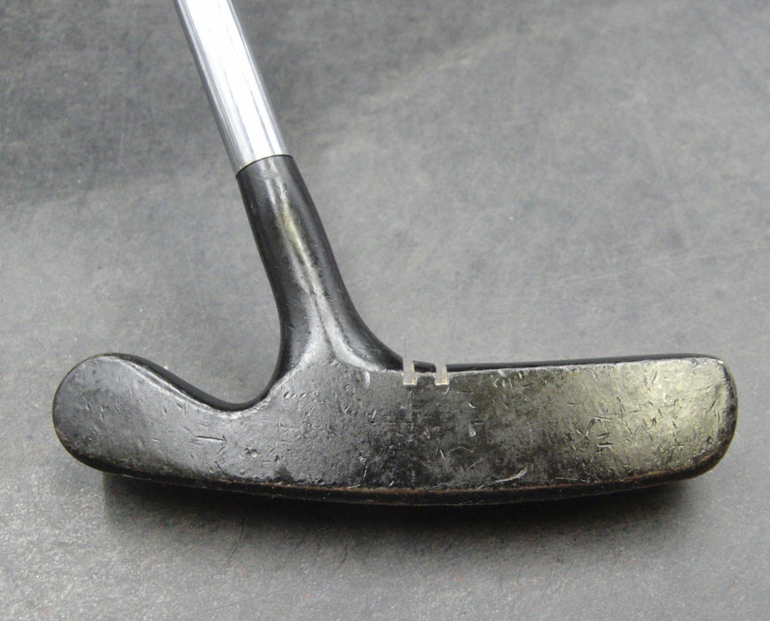 Original Black Ambidextrous Acushnet Bulls Eye Old Standard Putter 84cm Steel