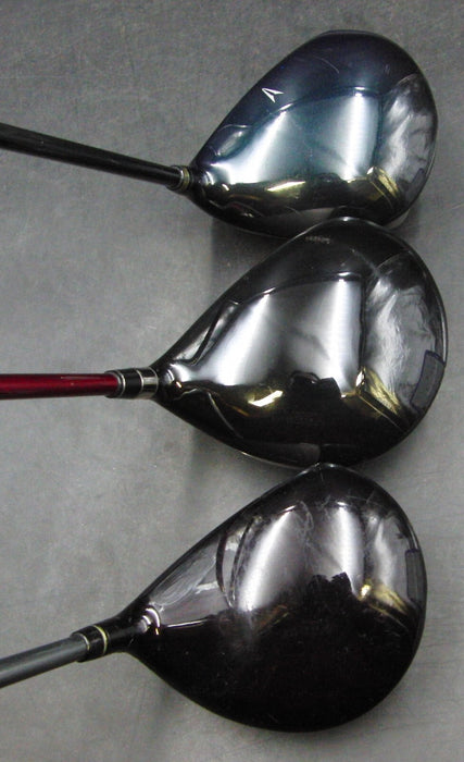 Set of 3 x Drivers Srixon XXIO, MacGregor NV-R, Mizuno Intage Regular Graphite