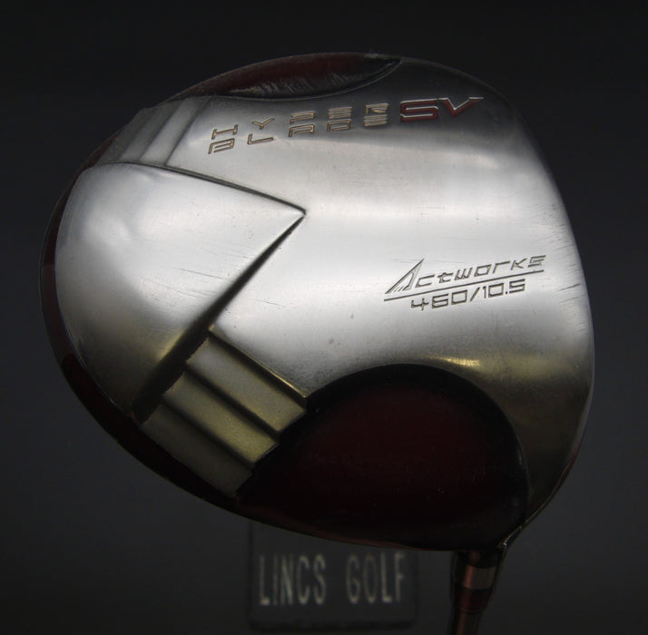 Actworks 460 Hyper Blade SV 10.5° Driver Regular Graphite Shaft Sticky Pro Grip